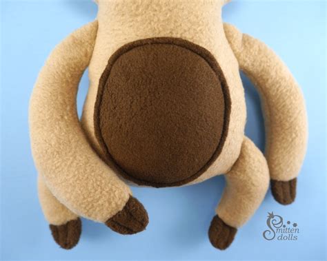 Sloth Sewing Pattern, Sloth Pattern, Sloth Plush Pattern, Sloth Plush, Pdf Sloth Pattern, Sloth ...