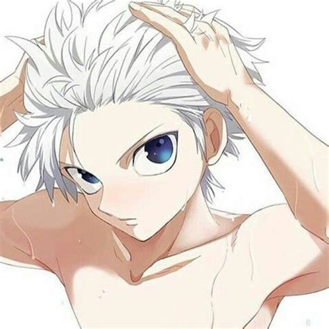 A rare picture of Killua Zoldyck after morning shower | Hunter anime, Killua, Hunter x hunter