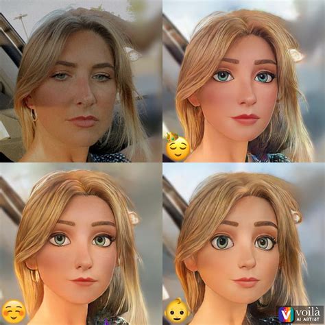 The Disney Pixar Character Filter Using Voilà AI Artist | How to Do the Disney Pixar Cartoon ...