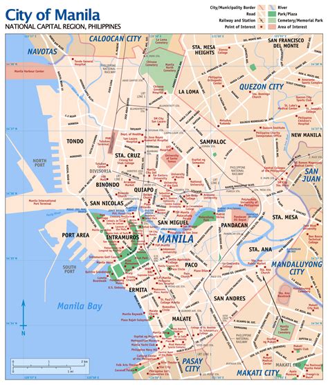 Map of Manila - MapSof.net