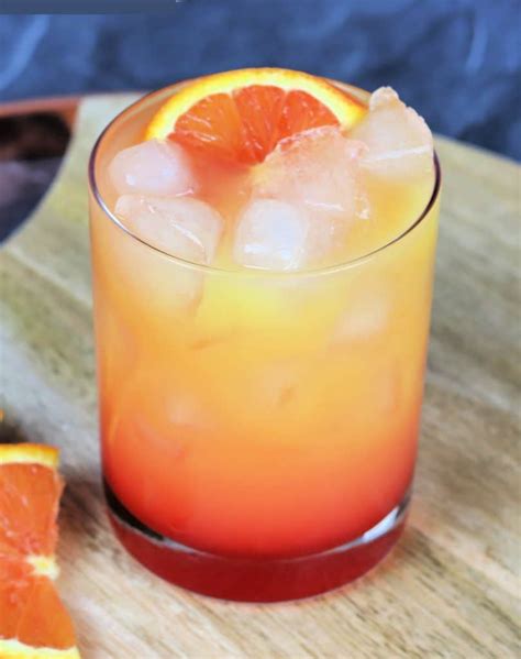 How to Make a Tequila Sunrise Layered Cocktail - Simple Sips