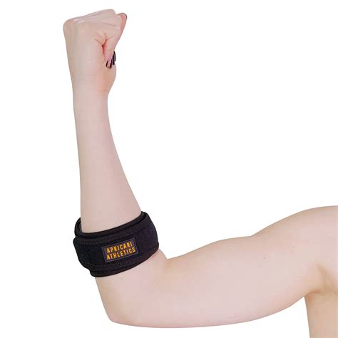 Tennis Elbow Brace - Golf Forearm Strap for Tendonitis & Tendon Pain Relief - Best Adjustable ...