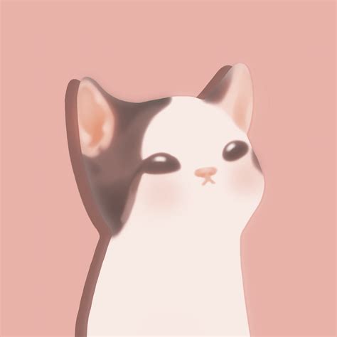 Pop Cat Cute Anime Meme GIF | GIFDB.com