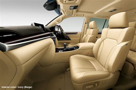 New Lexus LX570 interior photo, image, LX 570 seat color picture