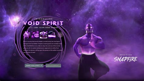 Void Spirit Arcana released : r/DotA2