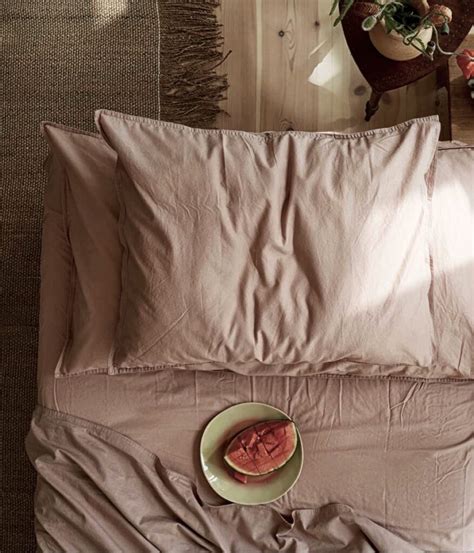 Dusty pink fitted sheet in many sizes and 100% organic cotton