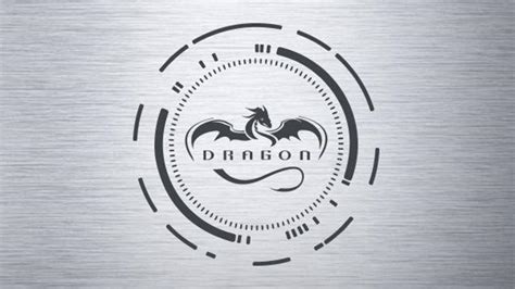 SpaceX Dragon Logo - LogoDix