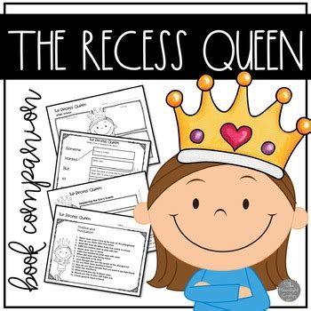 The Recess Queen Book Companion by moonlight crafter by Bridget | TpT