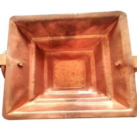 Copper Havan Kund, For Temple at Rs 920/kilogram in Mathura | ID: 21990815991