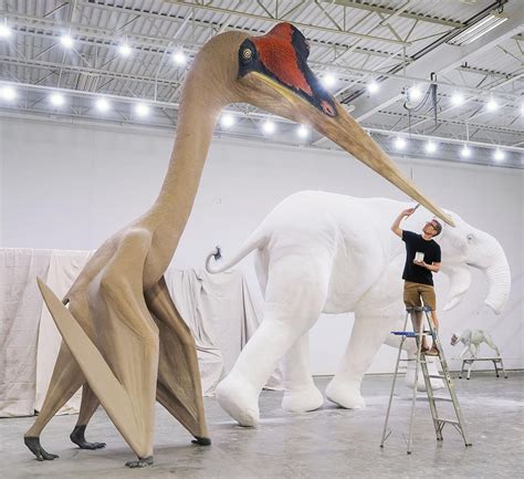 The Quetzalcoatlus Northropi, the biggest flying creature of all time : r/HumanForScale