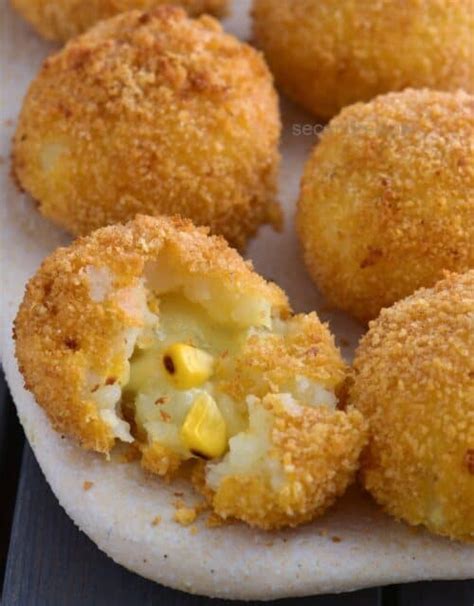 Air fryer mashed potato balls | air fryer potato cheese balls - SecondRecipe