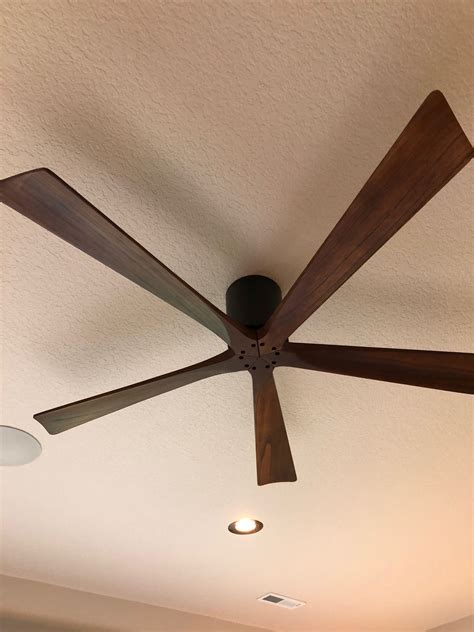 Modern Wood Ceiling Fan / contemporary ceiling fan living room traditional with ... - It is a ...