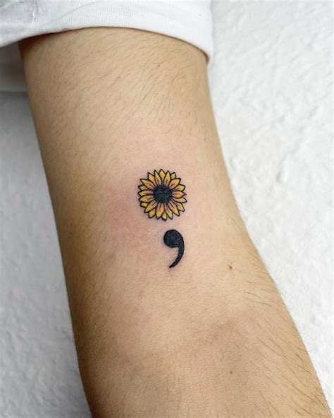 what does s semicolon tattoo mean - Sherlyn Falls