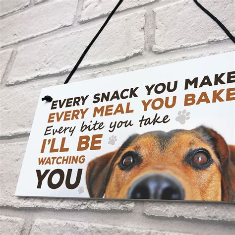 Dog Signs For Home Funny Dog Lover Gift House Kitchen Sign Animal Dog Gift | eBay