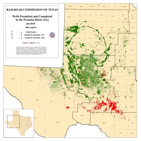 Texas Rrc - Permian Basin Information - Texas Oil Fields Map | Printable Maps