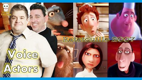 Voice Actors - Ratatouille 2007 - YouTube