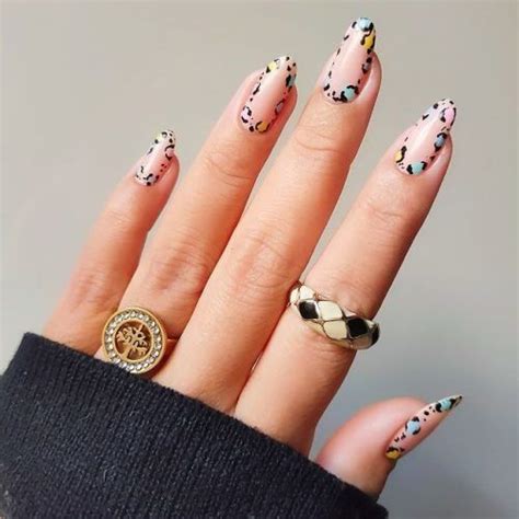 Rainbow Leopard Print Pastel Nails Pictures, Photos, and Images for Facebook, Tumblr, Pinterest ...