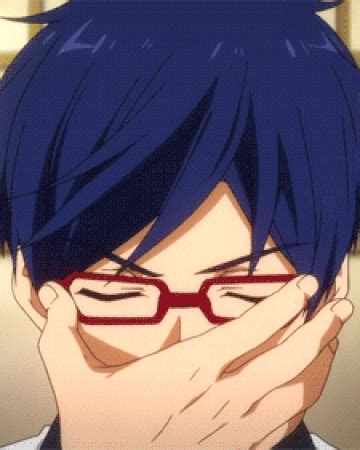 Anime Glasses Gif