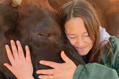 The Gentle Barn Is a California Farm That Offers Cow Hug Therapy