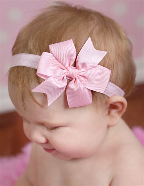 U CHOOSE COLOR Hair Bow Baby Girl Grosgrain Hairbow Headband - Etsy