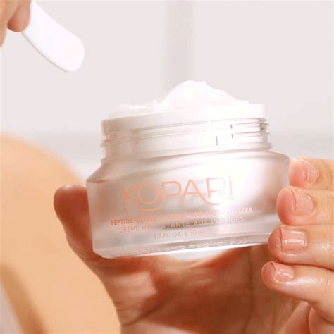 Peptide Glow Hydrating Moisturizer with Tripeptides and Hyaluronic Aci – Kopari Beauty