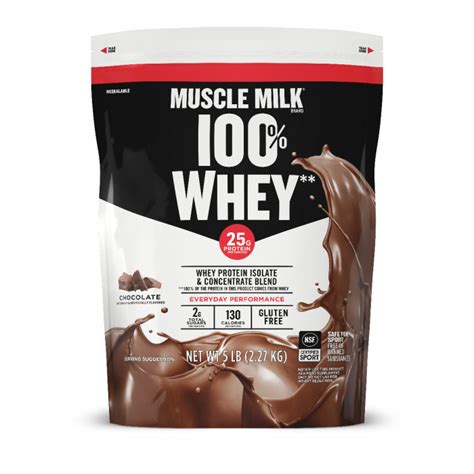 Muscle Milk 100% Whey Protein Powder | Post Workout Protein | Medco Sports Medicine