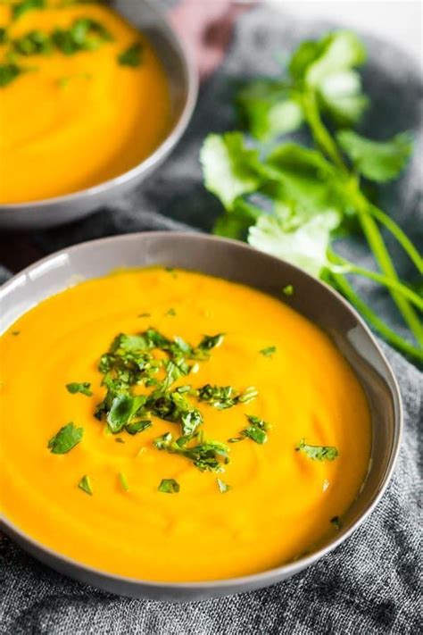 Creamy Carrot Orange Soup | Recipe | Carrot and orange soup, Recipes, Food