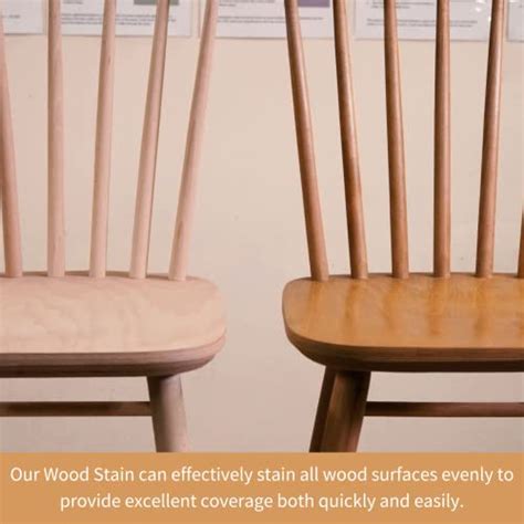 Furniture Clinic Wood Stain | Non-Toxic Wood Stain for Indoor & Outdoor ...