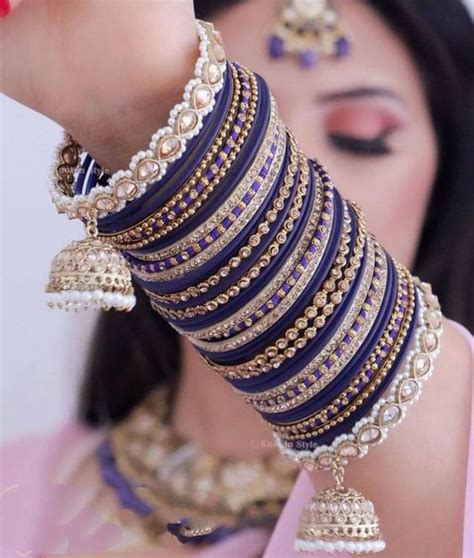 21 Bridal Bangles Design You'll Fall In Love With