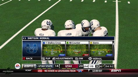 NCAA Football 14 Dynasty Mode Opening Game - YouTube