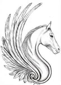 Pegasus Winged Tattoos Tatoo Art, Body Art Tattoos, Cool Tattoos, Wing ...