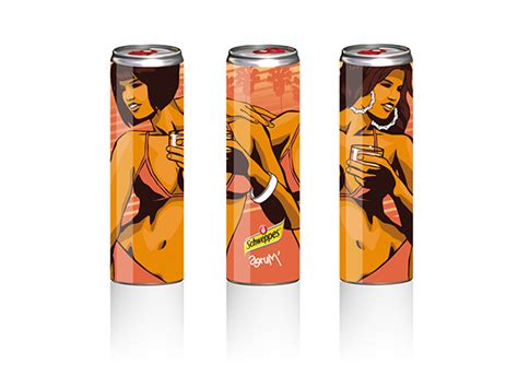 Schweppes - Limited Edition Can on Behance