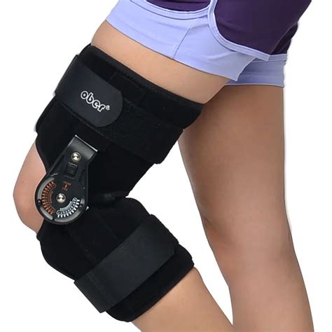 Hinged ROM Knee Brace for ACL, MCL and PCL Injury - Ober Health