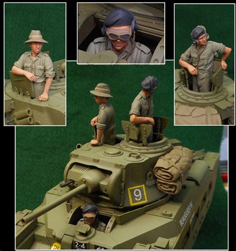 Firestorm 1/35 Australian Matilda Tank Crew #1