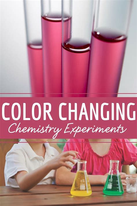 Color change chemical reaction experiments – Artofit