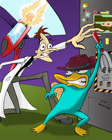 Perry Vs. Doofenshmirtz by Transypoo on DeviantArt