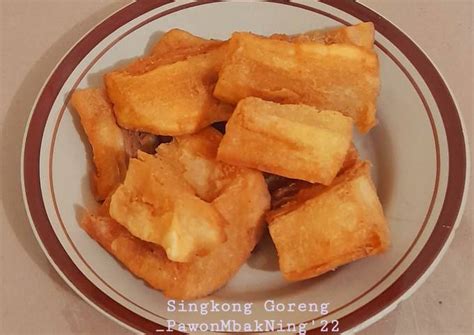 Resep Singkong Goreng oleh PawonMbakNing - Cookpad