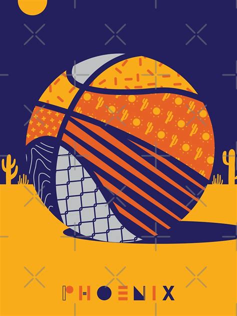 "Phoenix Suns, Suns, Phoenix, NBA Fan Art" T-shirt by jkahindo | Redbubble