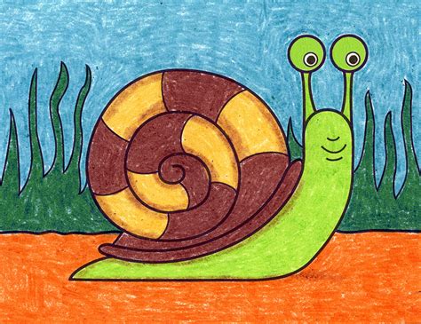 Draw a Snail | Art Projects for Kids | Bloglovin’