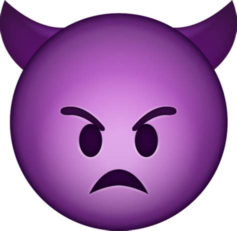 Angry Devil Emoji [Free Download iPhone Emojis] | Angry emoji, Angry ...