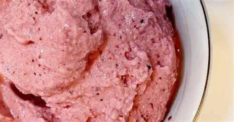 Cherry Berry Frozen Yogurt | No Churning Required | Foodtalk