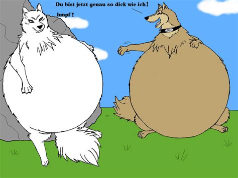 fat wolves paradise by HectortheWolf on DeviantArt