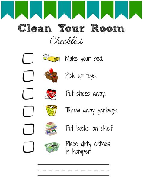 Cleaning Checklist By Room Printable