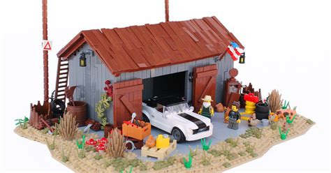 AnJ's Brick Blog: Moc Monday: The Barn Find