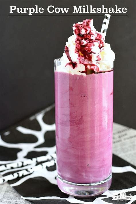 Purple Cow Milkshake Recipe: Quick & Easy - Pitchfork Foodie Farms ...