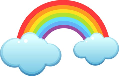 cute rainbow illustration - Google Search | Clip art | Pinterest | Illustration