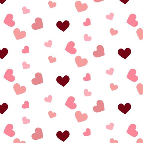 Pink and Burgundy Hearts Pattern 700629 Vector Art at Vecteezy