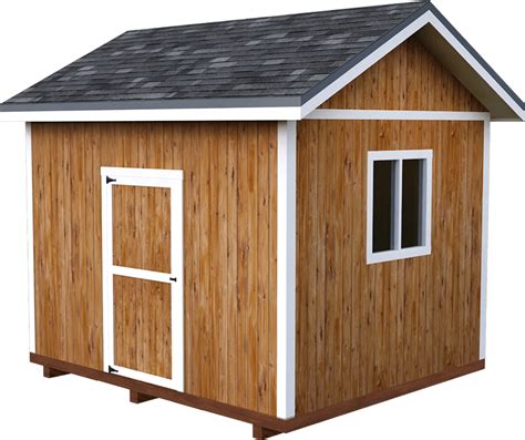 DIY 12X10 Gable Storage Shed Plan - 3DSHEDPLANS™