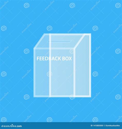 Transparent Feedback Box Icon Stock Vector - Illustration of opinion, clipart: 141885000