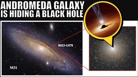 91000 Solar Mass Black Hole Found Hiding In The Andromeda Galaxy - YouTube